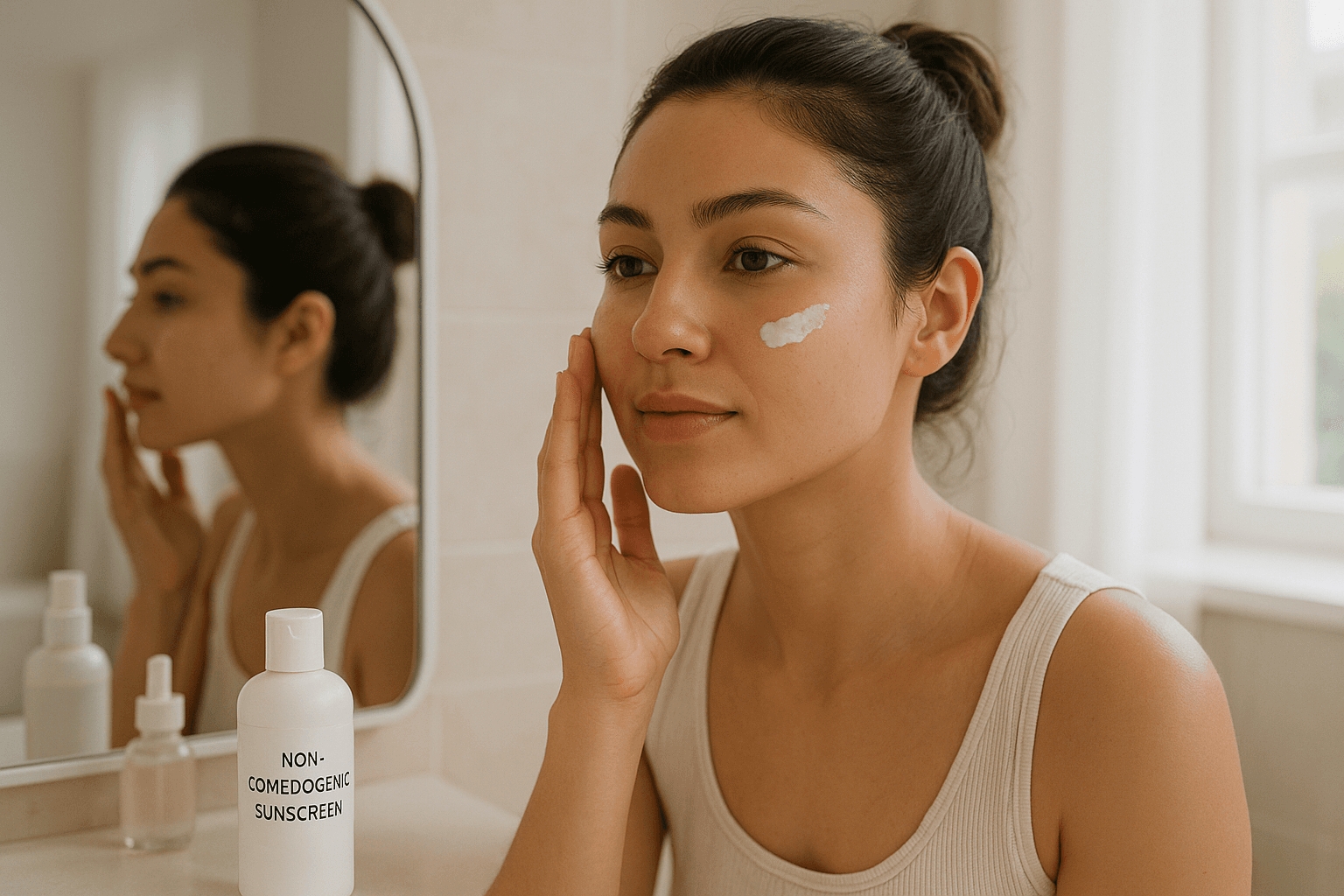 Как выбрать некомедогенный солнцезащитный крем от прыщей