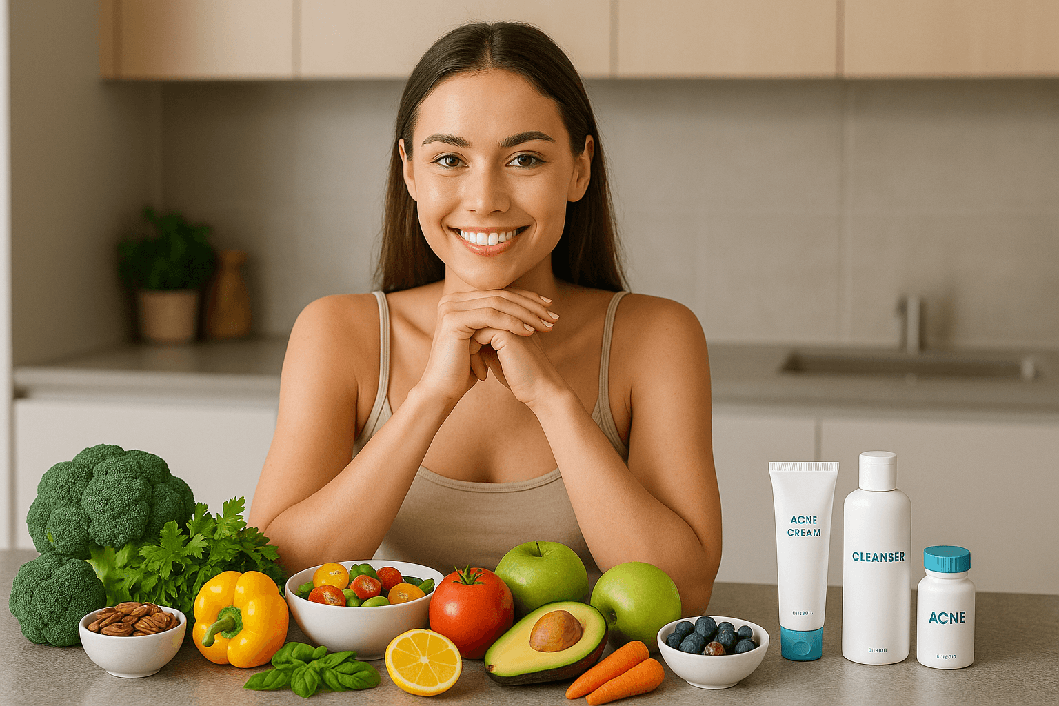 Противовоспалительная диета против лекарств от прыщей