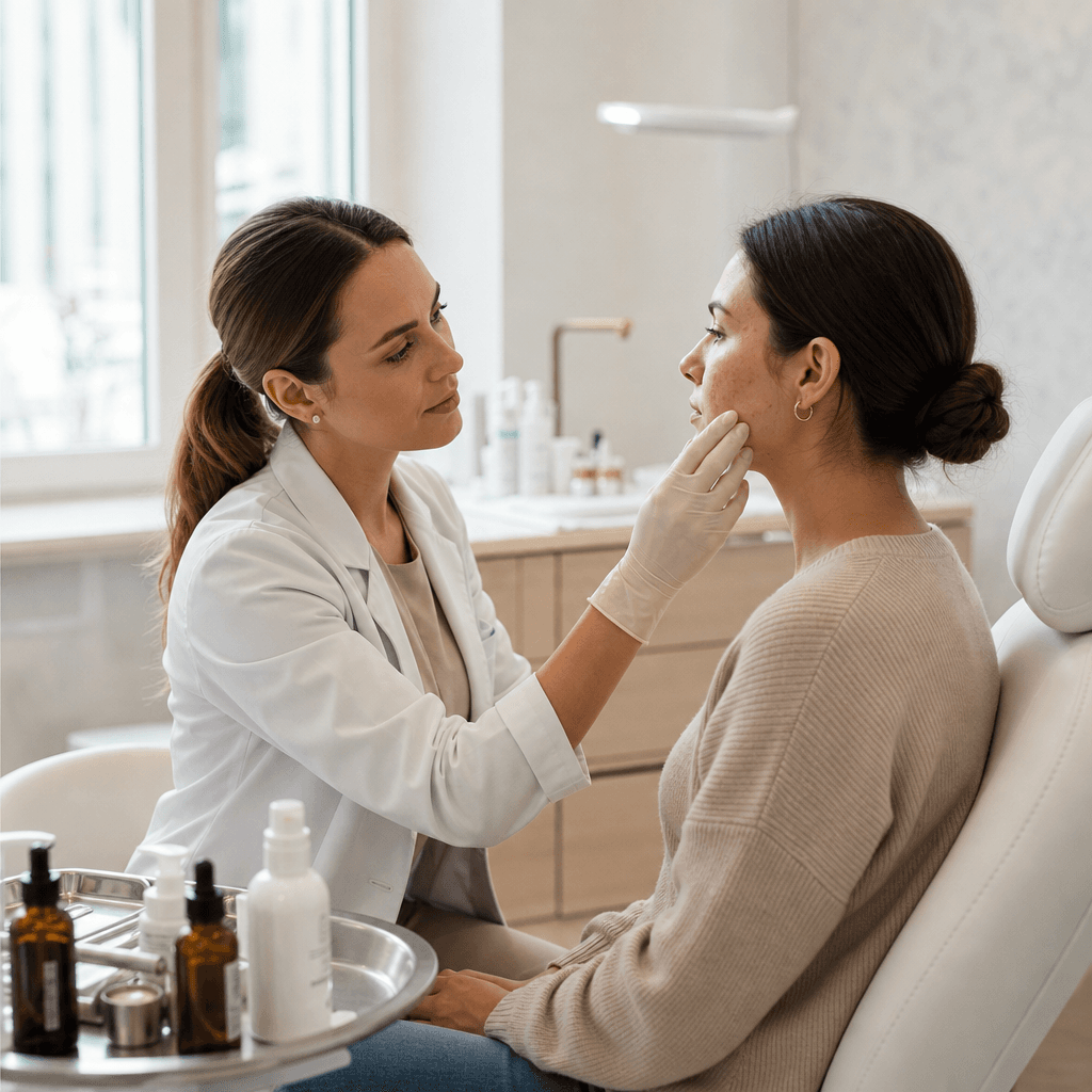 How to Describe Skin Concerns to a Cosmetologist